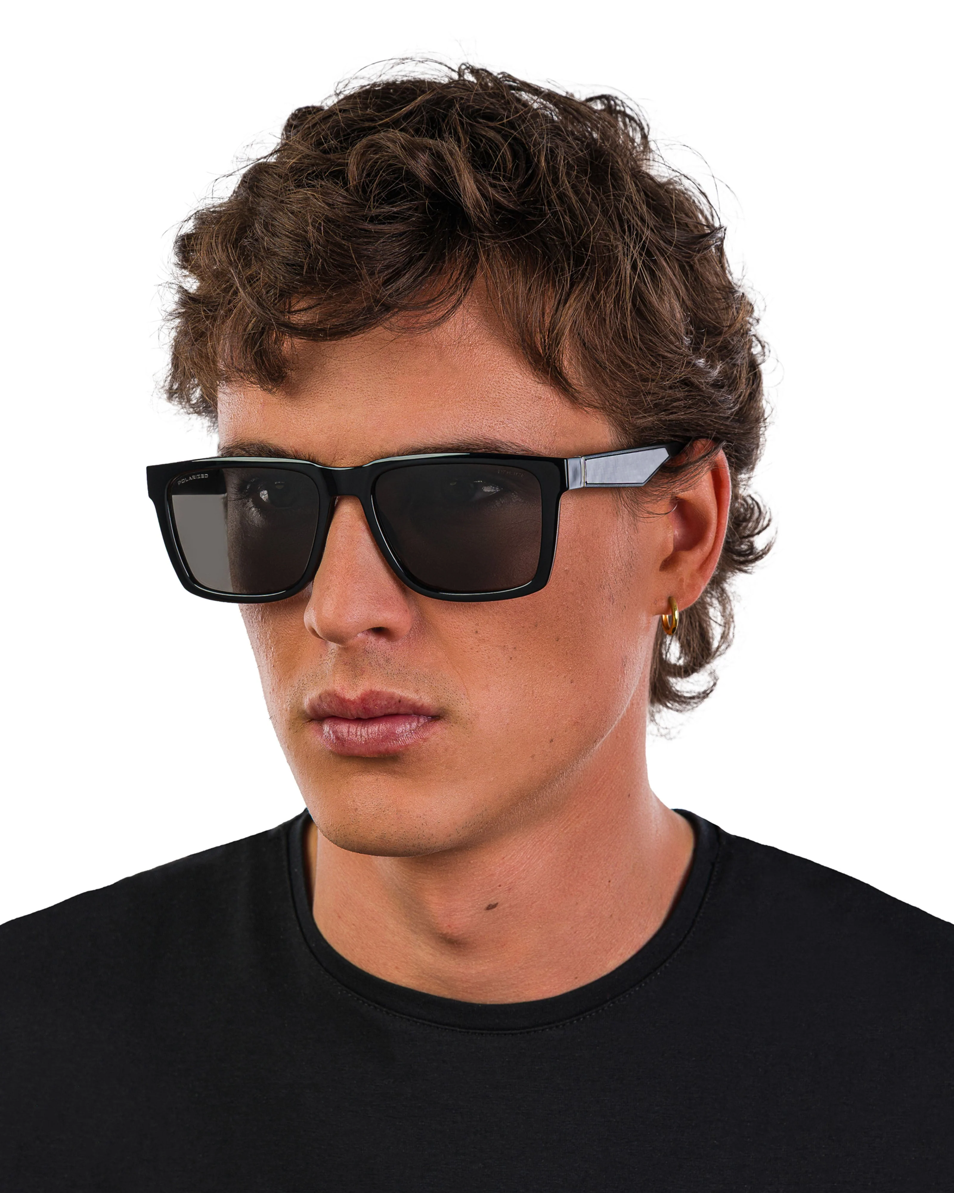 Police x Mercedes Sunglasses Police SPLR49M Black - Image 3