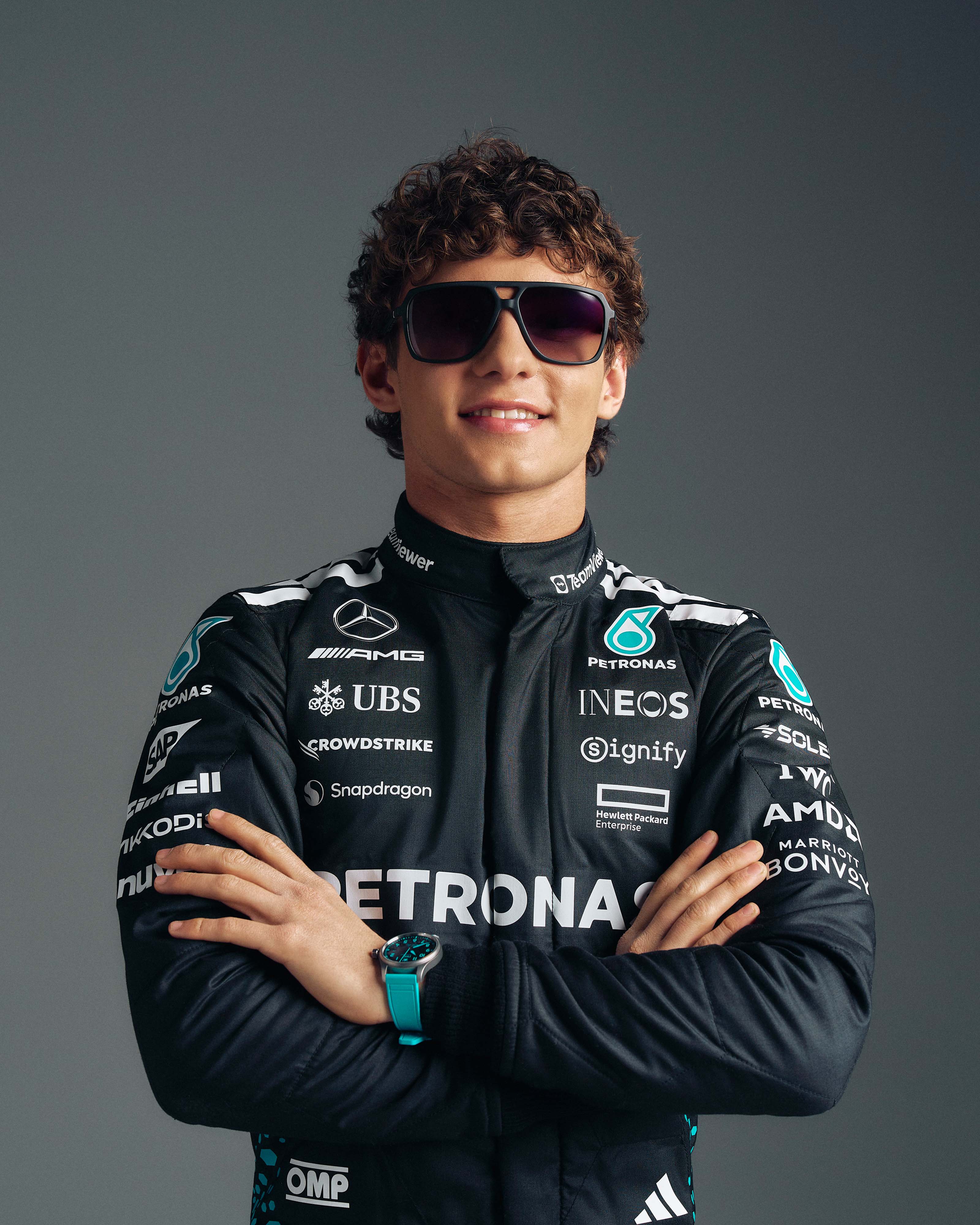 Police x Mercedes Sunglasses Police SPLR50M Black - Image 3
