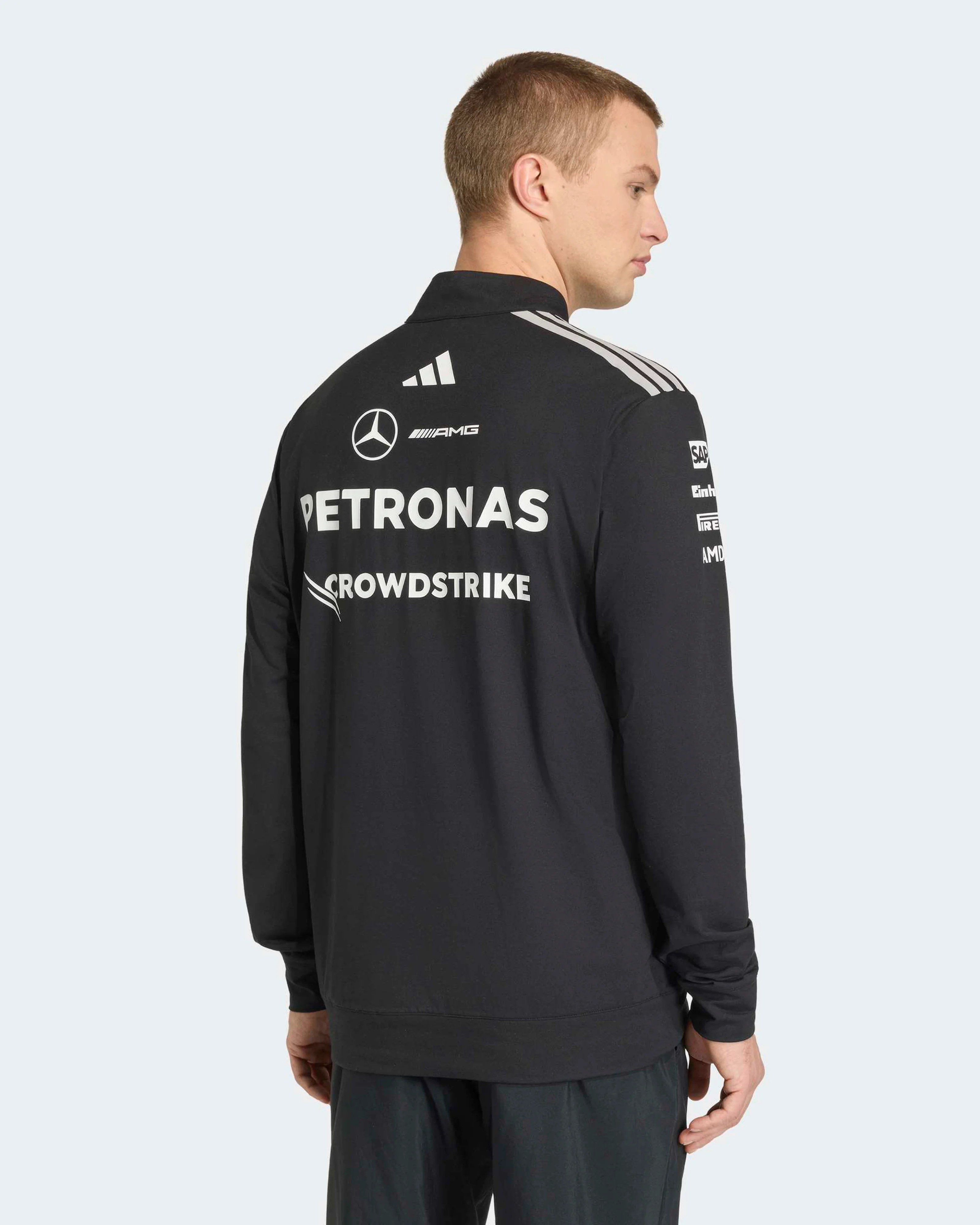 Mens 2026 Team Quarter Zip Black - Image 4